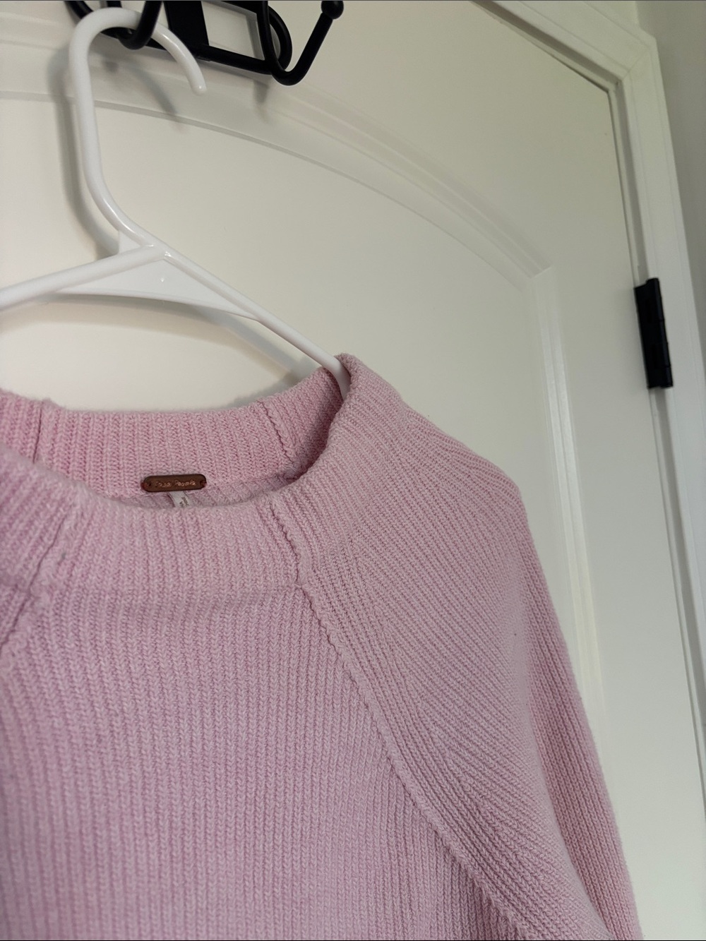 Free People Light Pink Knit Sweater - Picture 2 of 3